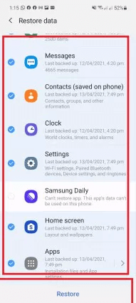 Samsung Tablet Daten wiederherstellung