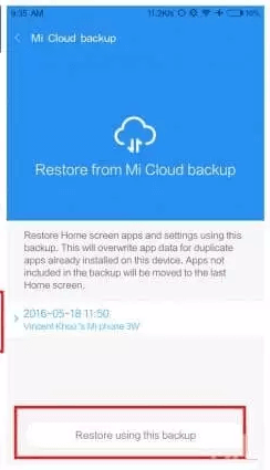 Xiaomi-Daten wiederherstellung
