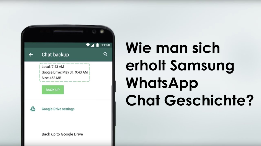Gelöschte Whatsapp Nachrichten Wiederherstellen Samsung