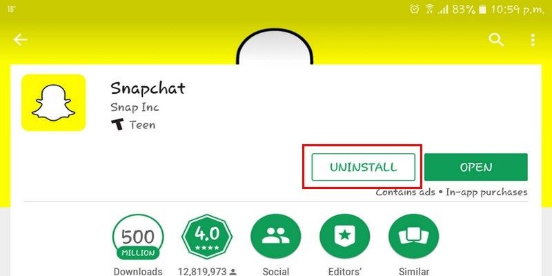 10 Effektive Methoden zur Behebung des Snapchat-Fehlers "Konnte nicht