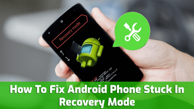 Android steckt im Wiederherstellungsmodus