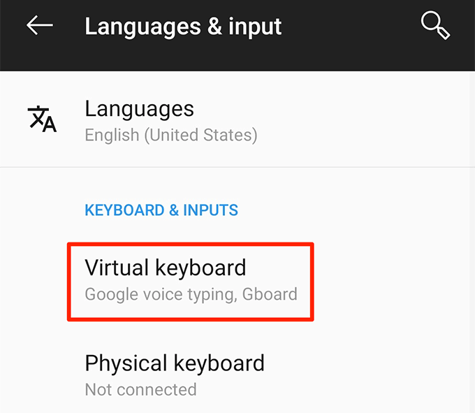 Gboard funktioniert nicht mehr auf Android-Handy