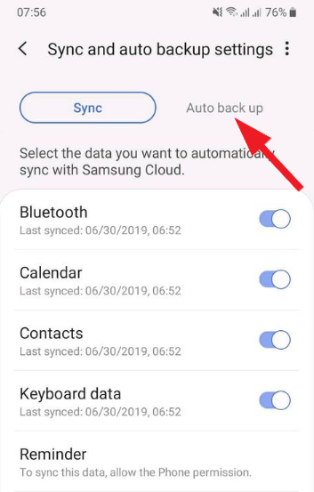 automatische Sicherung