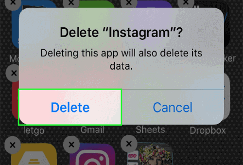 Instagram-App neu installieren