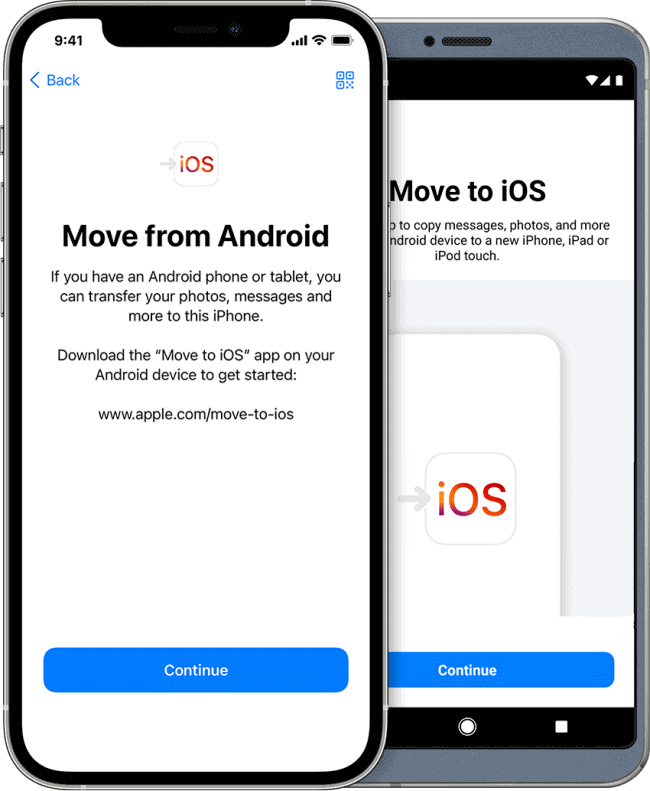 Bewegung zu iOS