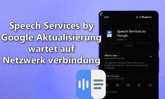Speech Services by Google Aktualisierung wartet auf Netzwerk verbindung