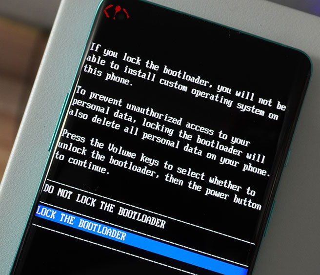 wie Um den OnePlus-Bootloader zu entsperren