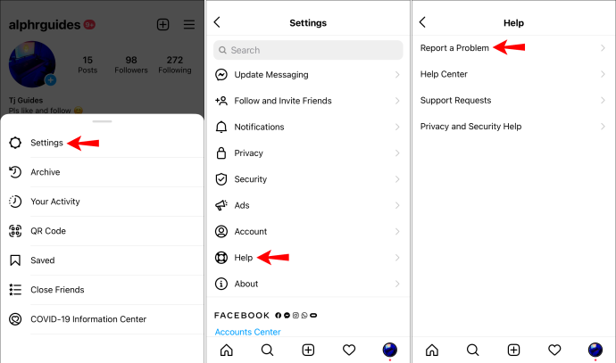 Fixieren Instagram-Reels Nicht Funktioniert Android