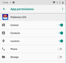 Pokemon GO-Fehlercodes auf Android