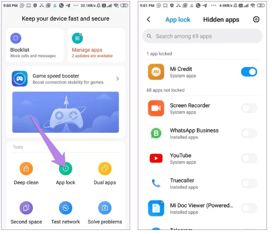 Verstecken Apps auf Android Ohne Deaktivieren Oder Rooten
