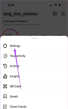Zum persönlichen Konto wechseln