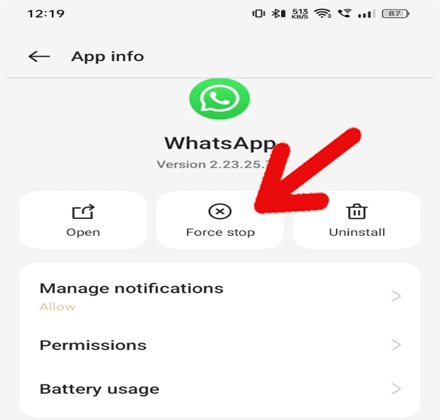 WhatsApp stoppt immer wieder