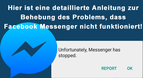Facebook Messenger funktioniert nicht