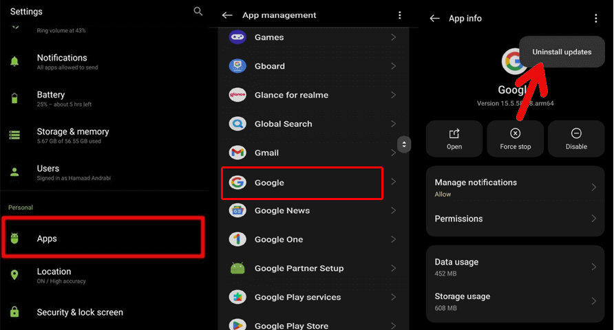 System-Benutzeroberfläche reagiert nicht