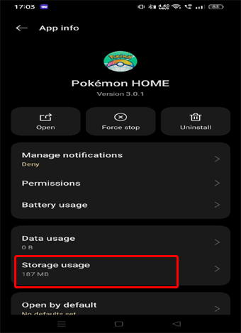 Fehler 9012 in Pokemon Home