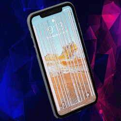 horizontale Linien auf dem Handybildschirm beheben