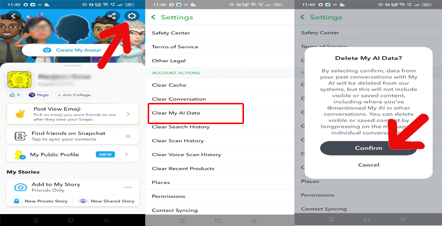 So greifen Sie auf „Meine KI“ auf Snapchat zu