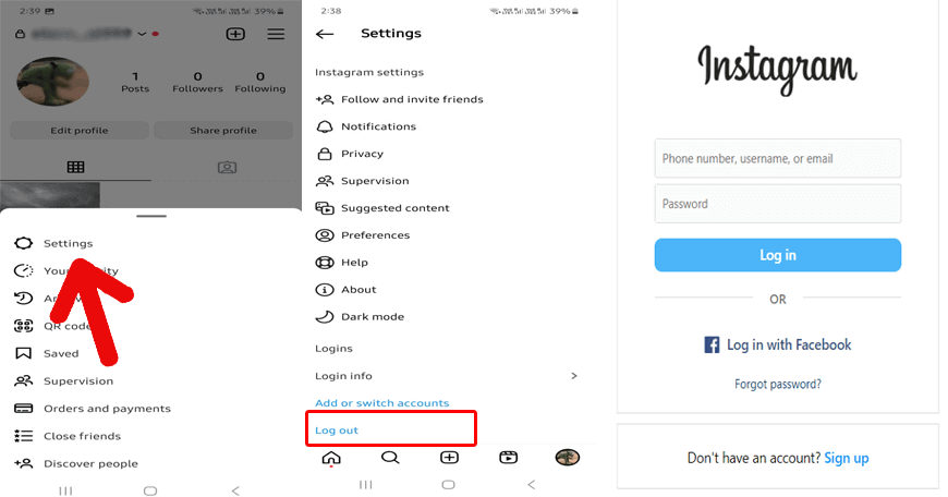 Instagram die Meldung „Die Seite ist momentan nicht verfügbar