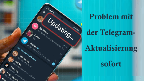 Problem mit der Telegram-Aktualisierung sofort