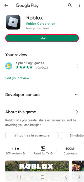ROBLOX-Fehler: This Experience Is Currently Not Available