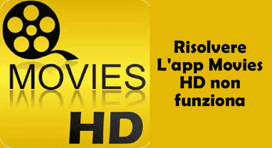 Movies HD-App nicht Funktioniert