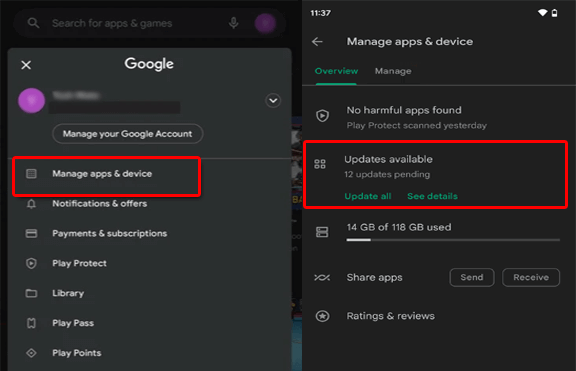 Pandora auf Android wird gelöst