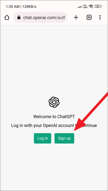 ChatGPT-Fehler Conversation Not Found Android