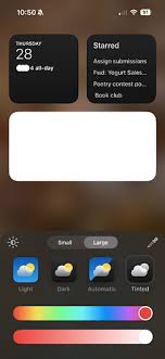 Widgets werden unter Android nicht angezeigt