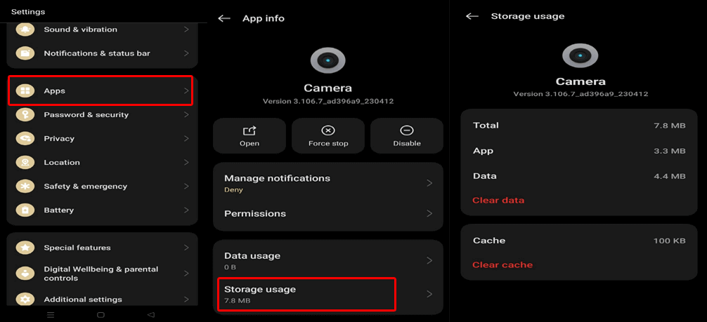 Can’t Open Camera Check Your Phone Samsung-Fehler